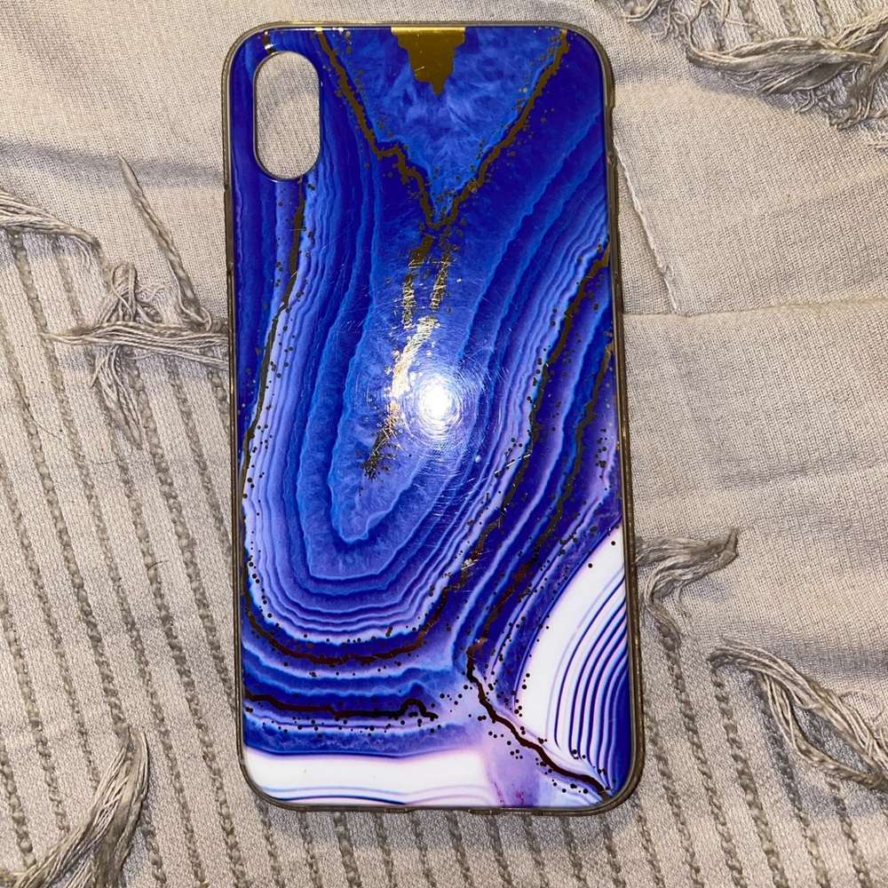 iPhone XS Max marble case